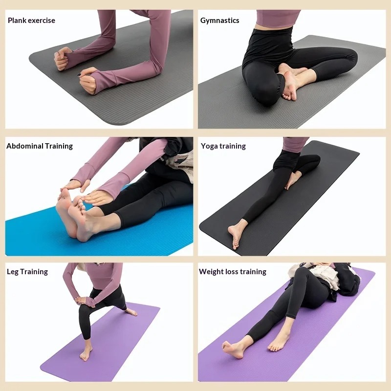 Yoga Of Fitness Mat - Bardzo Gruba Antypoślizgowa Mata do Jogi