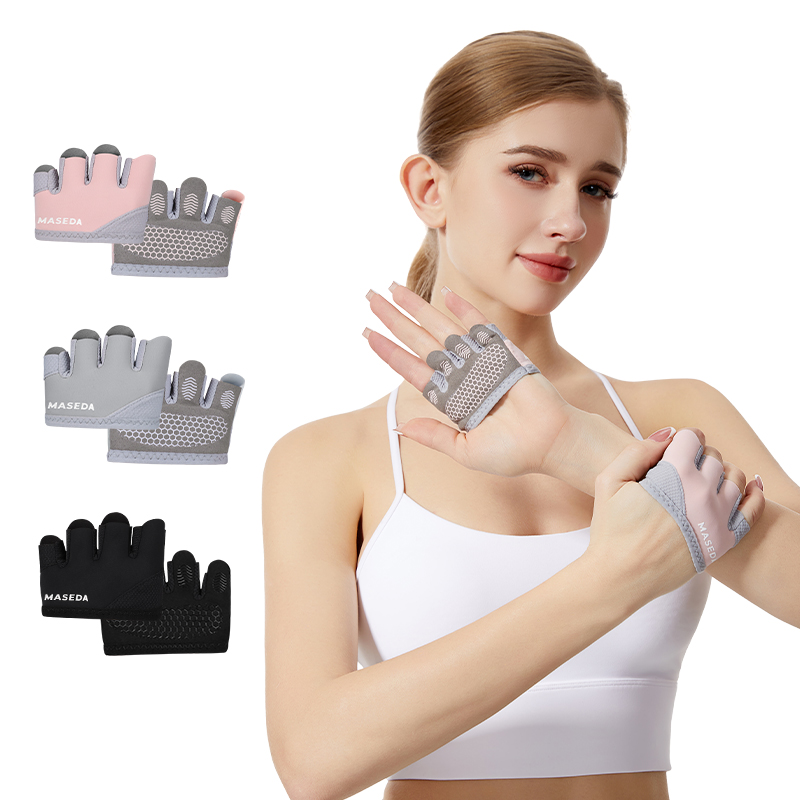 Fitness Yoga - Para rękawic fitness bez palców: Rękawice