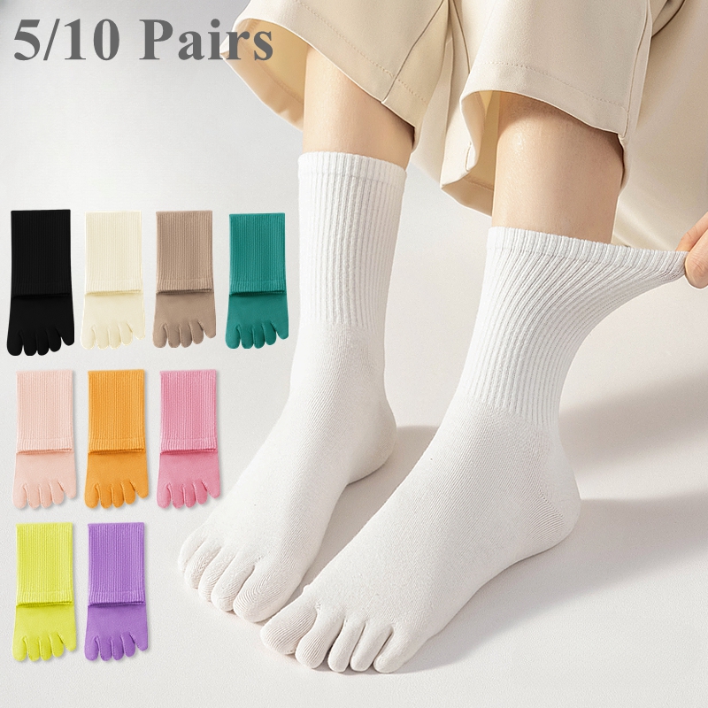 Yoga Toe Separator - 5 lub 10 par damskich skarpet