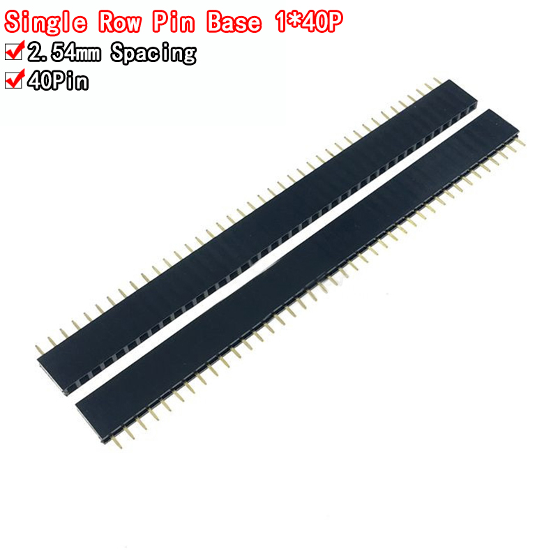 Dip Bar Parallel - 10 SZTUK 2,54 mm 40-pinowe proste