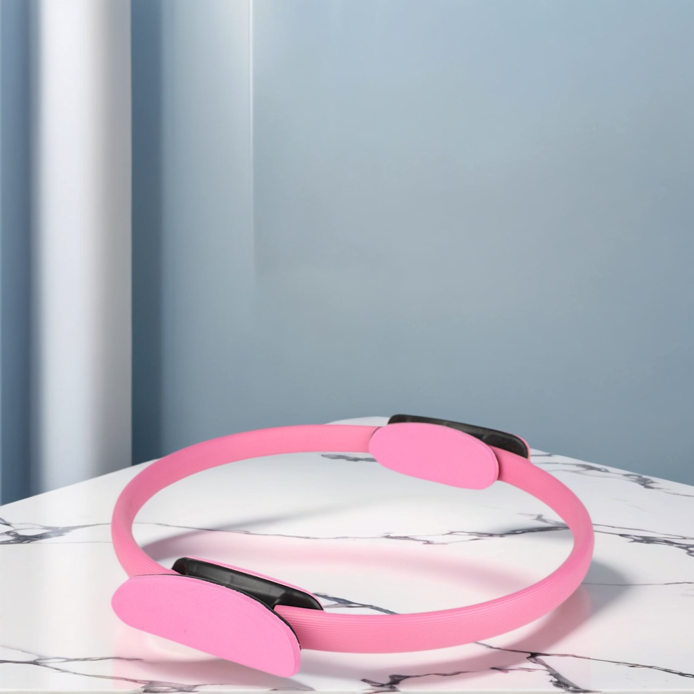 Pilates Ring Circle - Pierścień do pilatesu z antypoślizgowymi uchwytami,