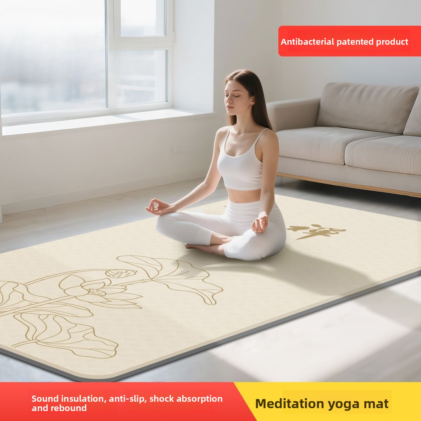 Yoga Of Fitness Mat - Mata do jogi dla kobiet do