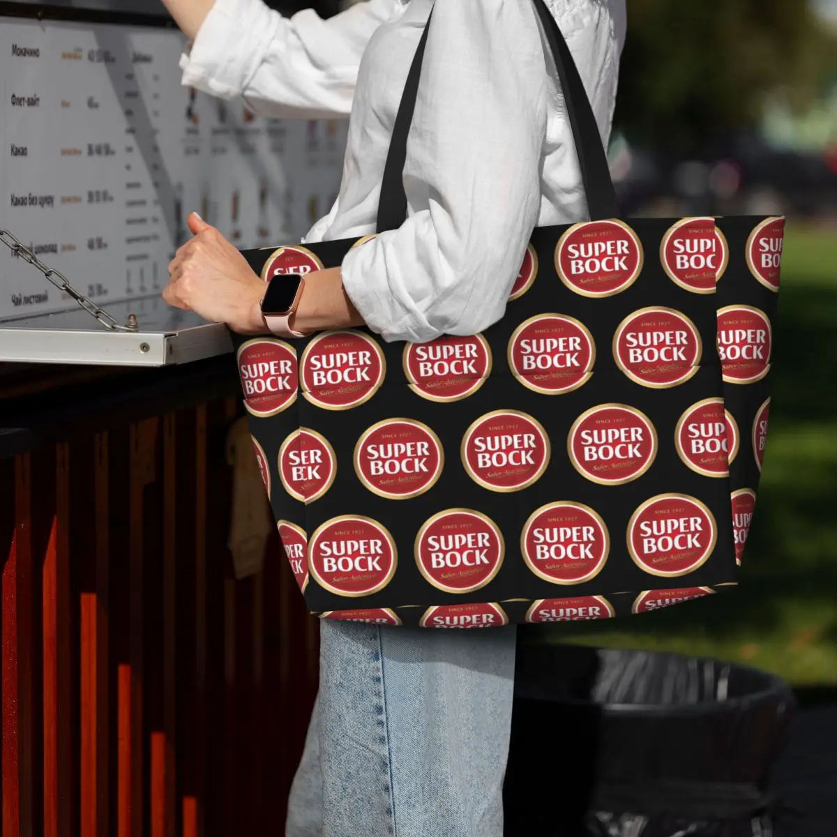 Yoga Fitness Tote - Torba plażowa Super Bock Since 1927,