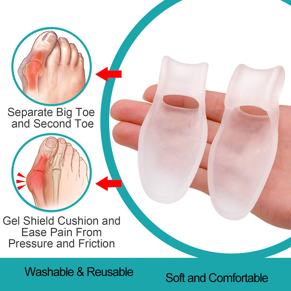 1 Para Ochraniaczy na Palce, S – Yoga Toe Separator recenzja i cena