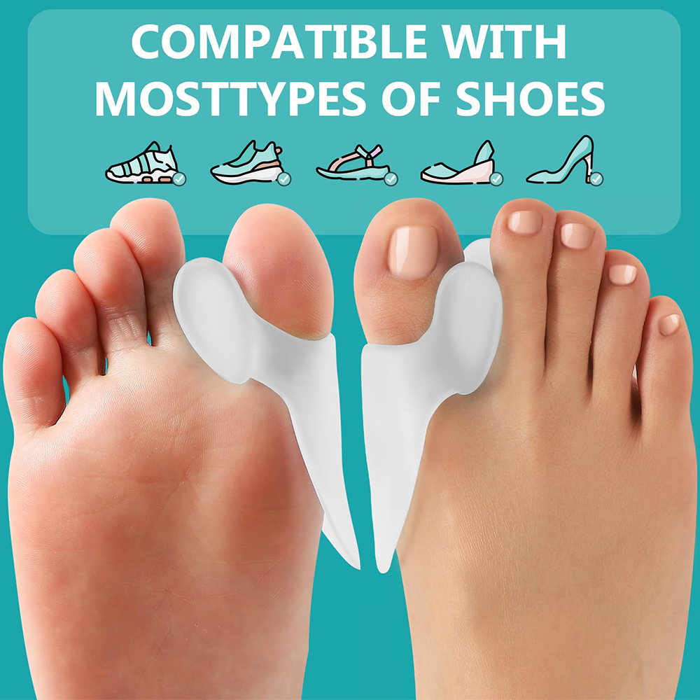 1 Para Ochraniaczy na Palce, S – Yoga Toe Separator recenzja i cena
