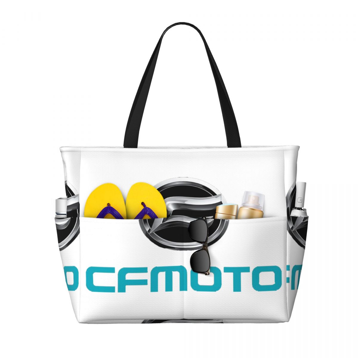 Torba plażowa z logo CFMoto, t – Yoga Fitness Tote recenzja i cena