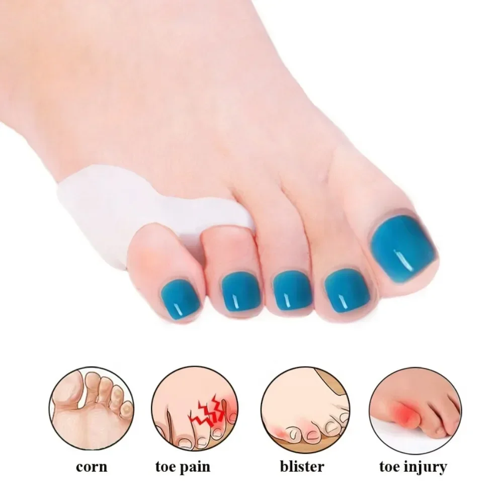 2 szt. Silikonowy Separator Pa – Yoga Toe Separator recenzja i cena