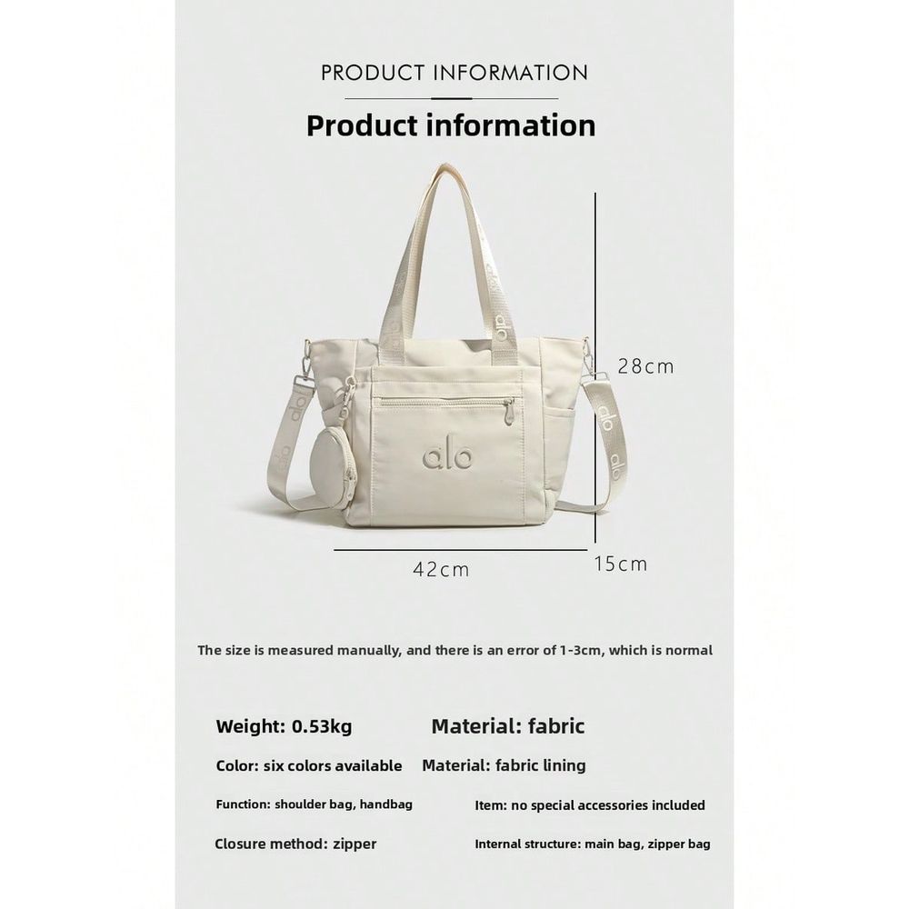 Stylowa damska torba sportowa  – Yoga Fitness Tote recenzja i cena