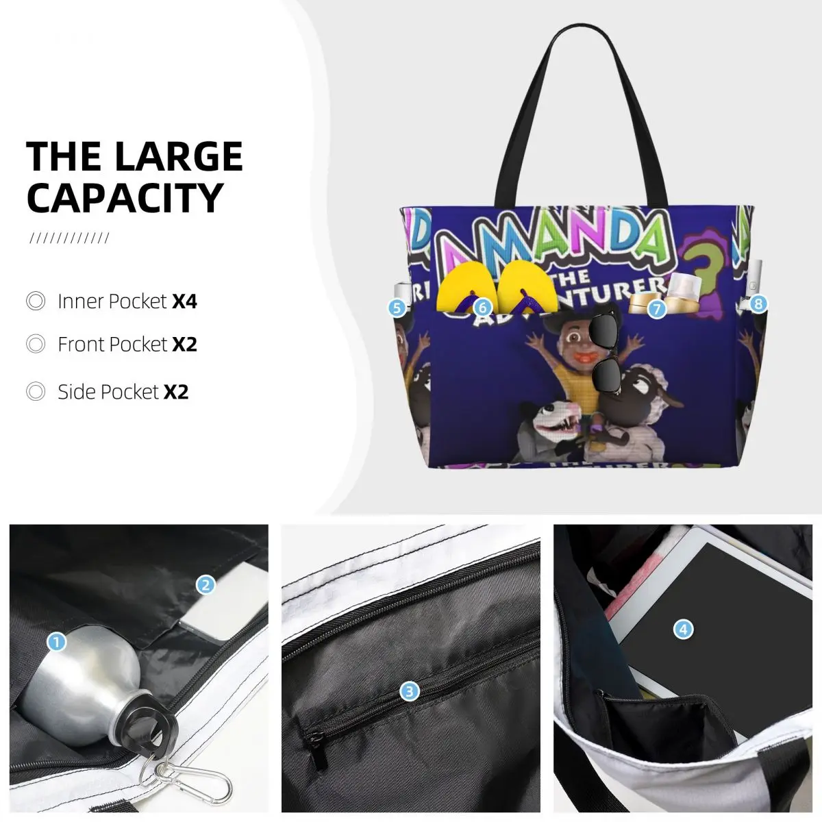 Torba plażowa Amanda The Adven – Yoga Fitness Tote recenzja i cena