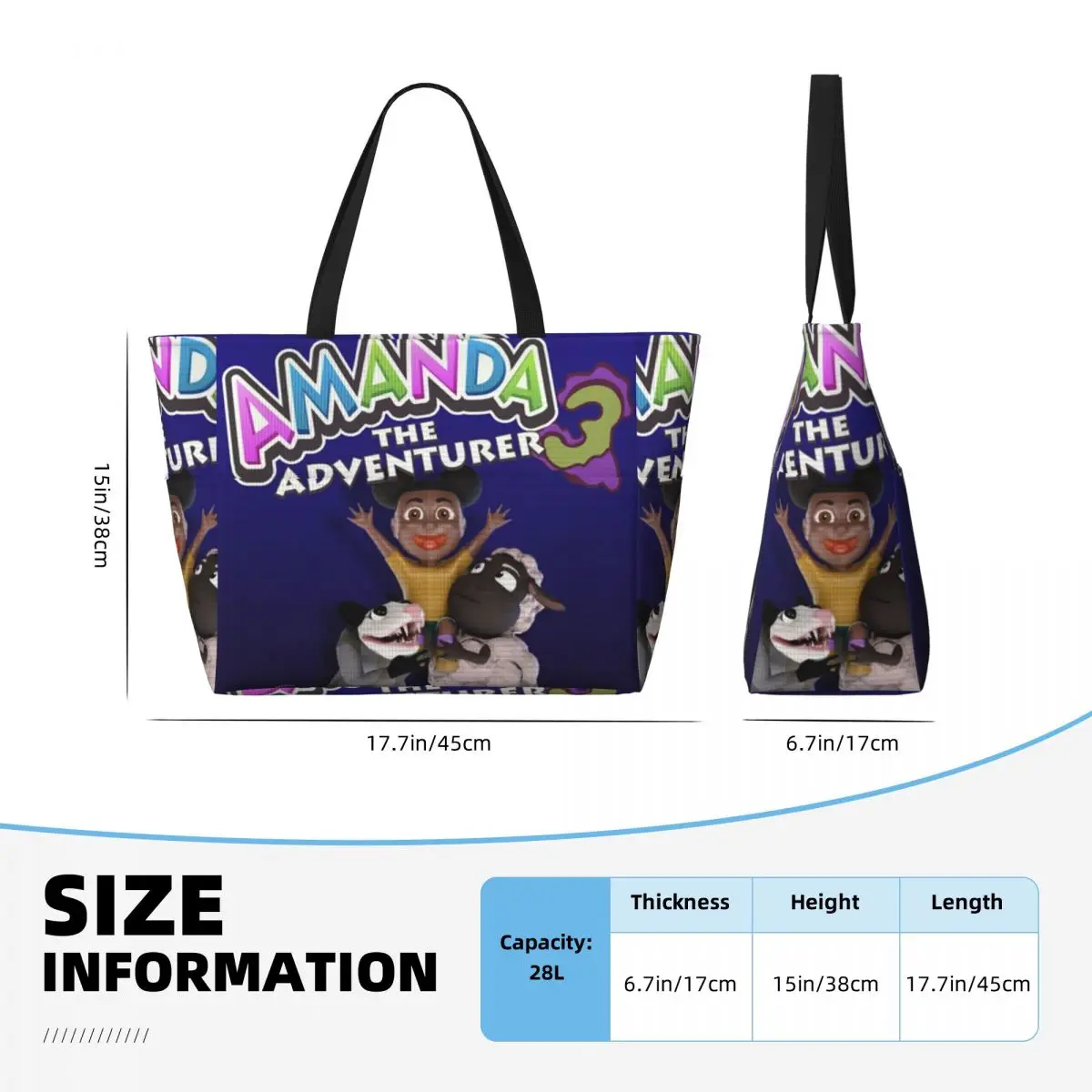 Torba plażowa Amanda The Adven – Yoga Fitness Tote recenzja i cena