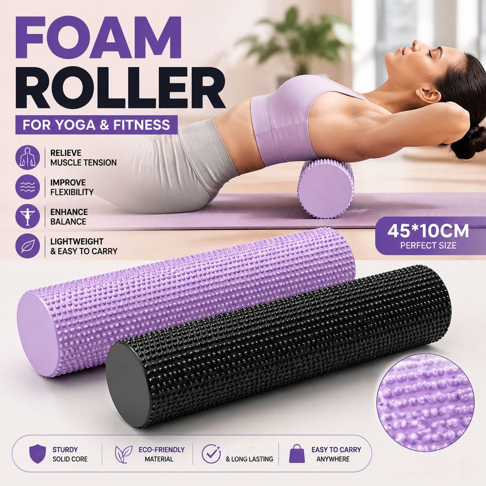 Wałek piankowy EVA o wysokiej  – Yoga Fitness Exercises recenzja i cena
