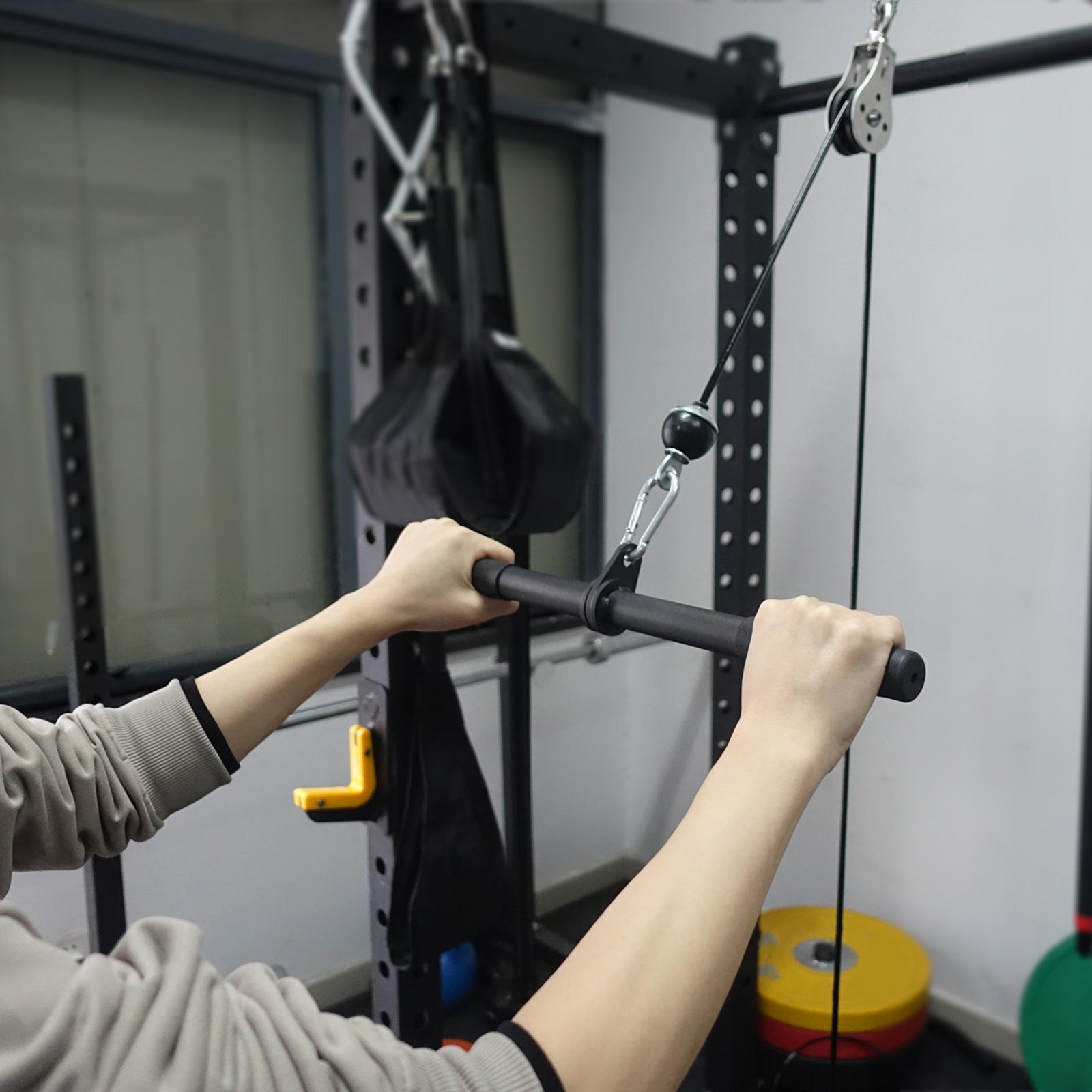 Obrotowy Prosty Drążek LAT Wys – Lat Pulldown Bar recenzja i cena