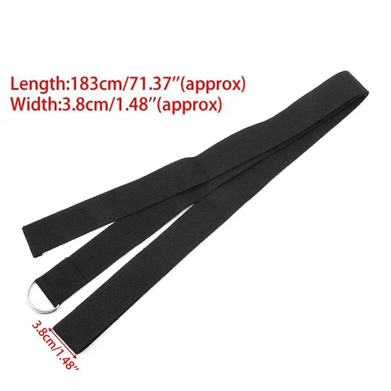 183*3.8cm pasek do jogi bawełn – Pilates Ring Circle recenzja i cena