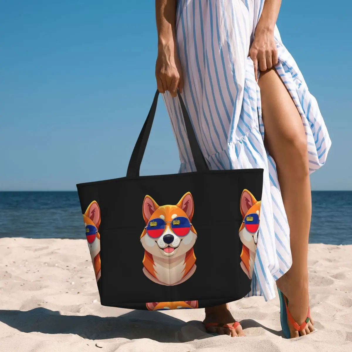 Torba plażowa w stylu vintage  – Yoga Fitness Tote recenzja i cena