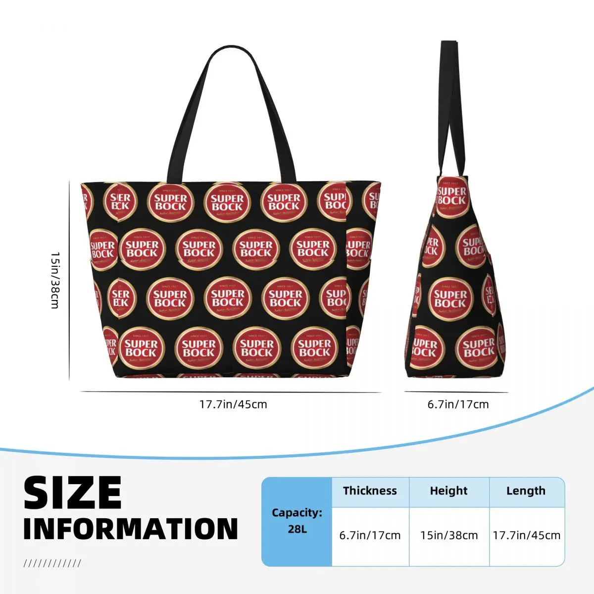 Torba plażowa Super Bock Since – Yoga Fitness Tote recenzja i cena
