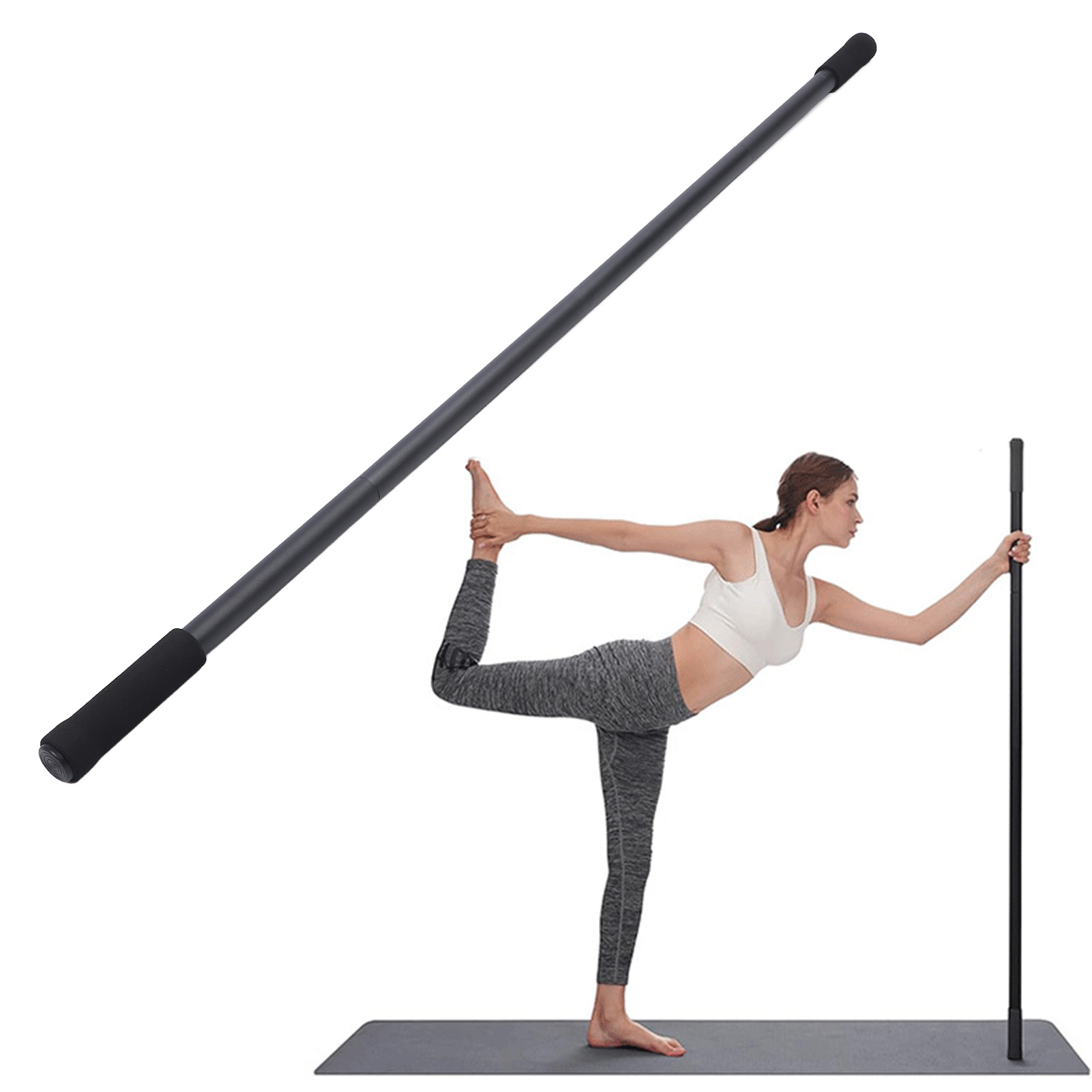 Regulowany kij do jogi – wszec – Yoga Fitness Exercises recenzja i cena