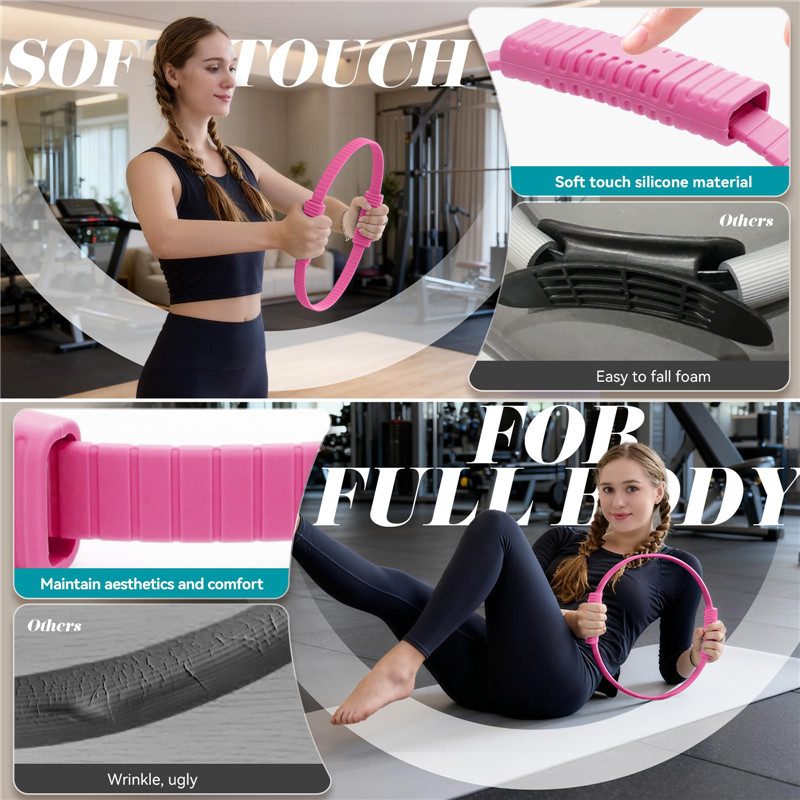 Ekologiczny silikonowy pierści – Pilates Ring Circle recenzja i cena