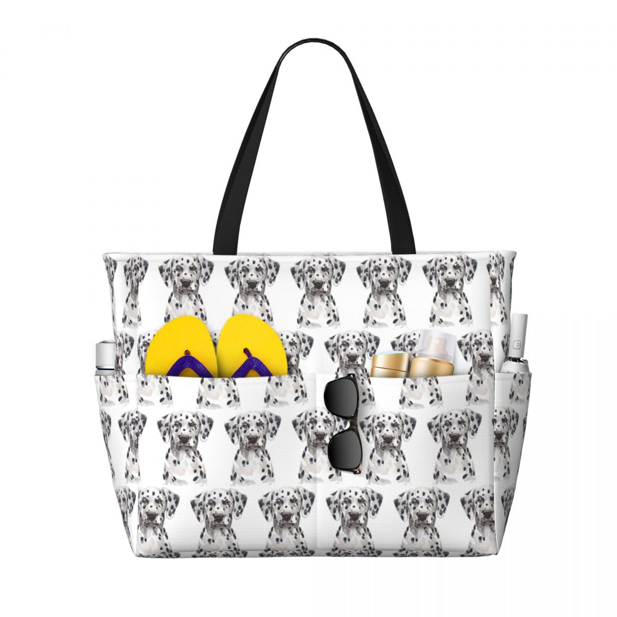 Torba plażowa Dalmatian, torba – Yoga Fitness Tote recenzja i cena